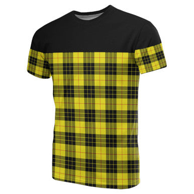 Scottish MacLeod of Lewis Modern Clan Tartan T-Shirt Horizontal Style Front Side Tartan Plaid