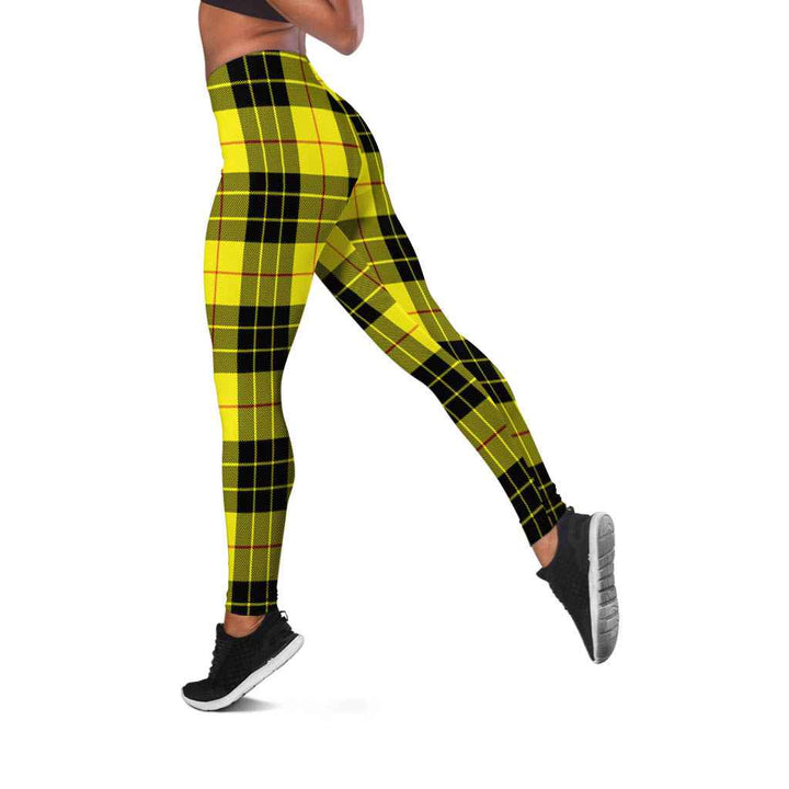 Scottish MacLeod of Lewis Modern Clan Tartan Women Leggings Tartan Plaid 2