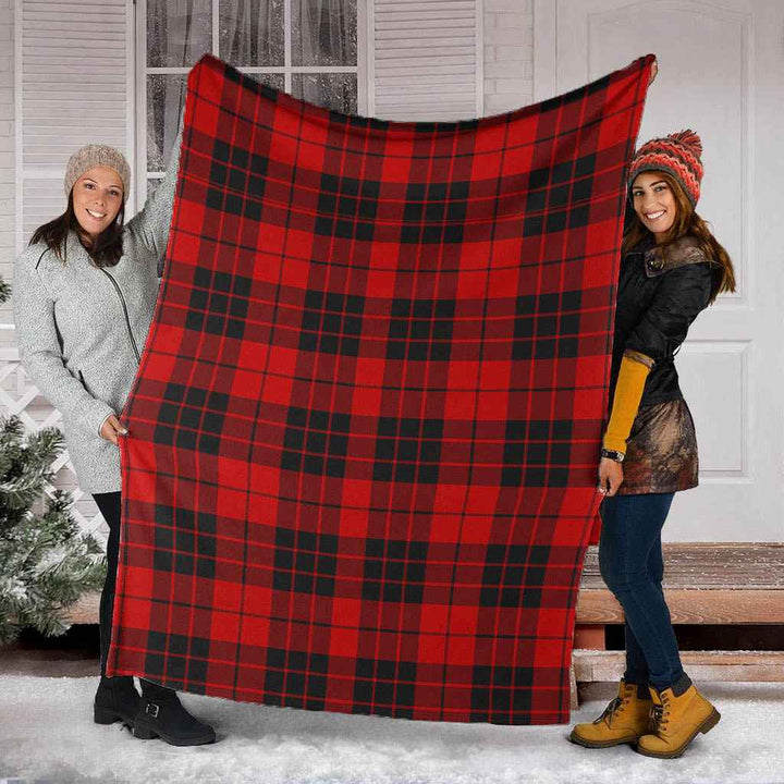 Scottish MacLeod of Raasay Clan Tartan Blanket Tartan Plaid 5