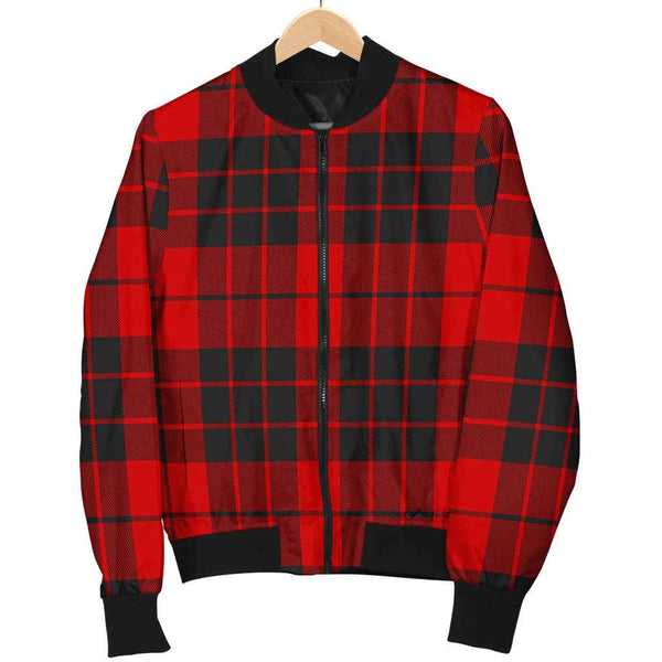 Scottish MacLeod of Raasay Clan Tartan Bomber Jacket Tartan Plaid 1