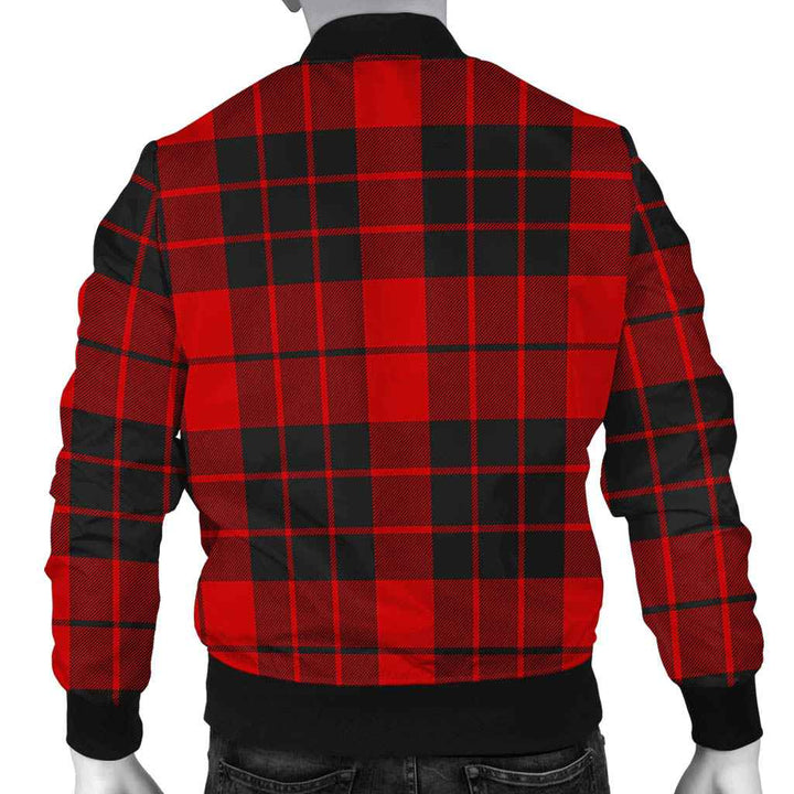 Scottish MacLeod of Raasay Clan Tartan Bomber Jacket Tartan Plaid 3