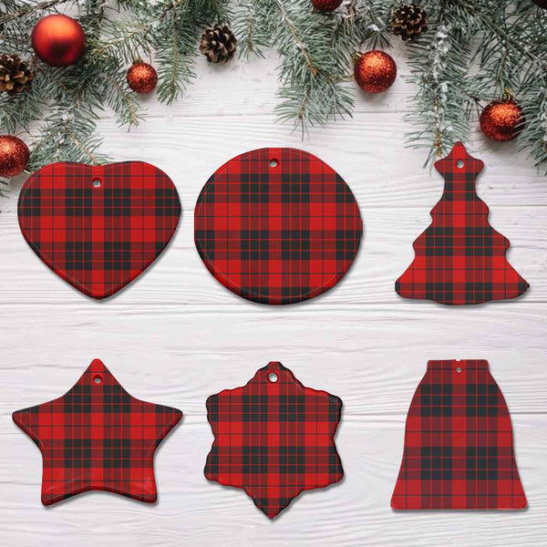 Scottish MacLeod of Raasay Clan Tartan Ceramic Ornament All Tartan Plaid