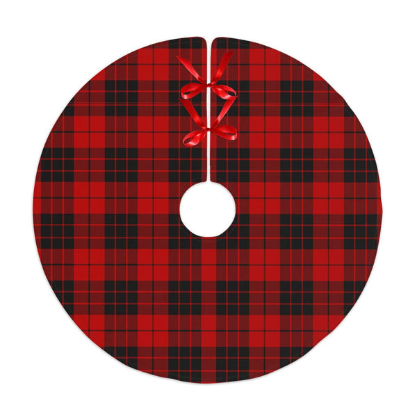 Scottish MacLeod of Raasay Clan Tartan Christmas Tree Skirt No Tassels 1 Tartan Plaid