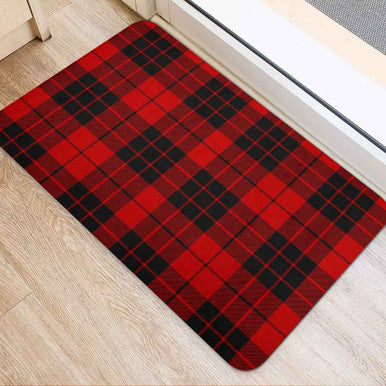 Scottish MacLeod of Raasay Clan Tartan Door Mat Tartan Plaid 2
