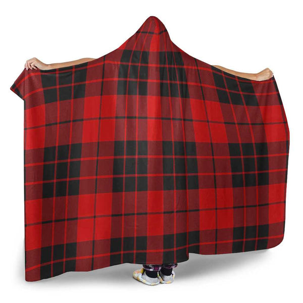 Scottish MacLeod of Raasay Clan Tartan Hooded Blanket Tartan Plaid 2