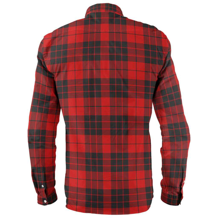 Scottish MacLeod of Raasay Clan Tartan Long Sleeve Shirt Back Side Tartan Plaid