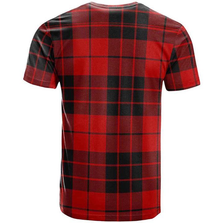 Scottish MacLeod of Raasay Clan Tartan T-Shirt Back Side Tartan Plaid