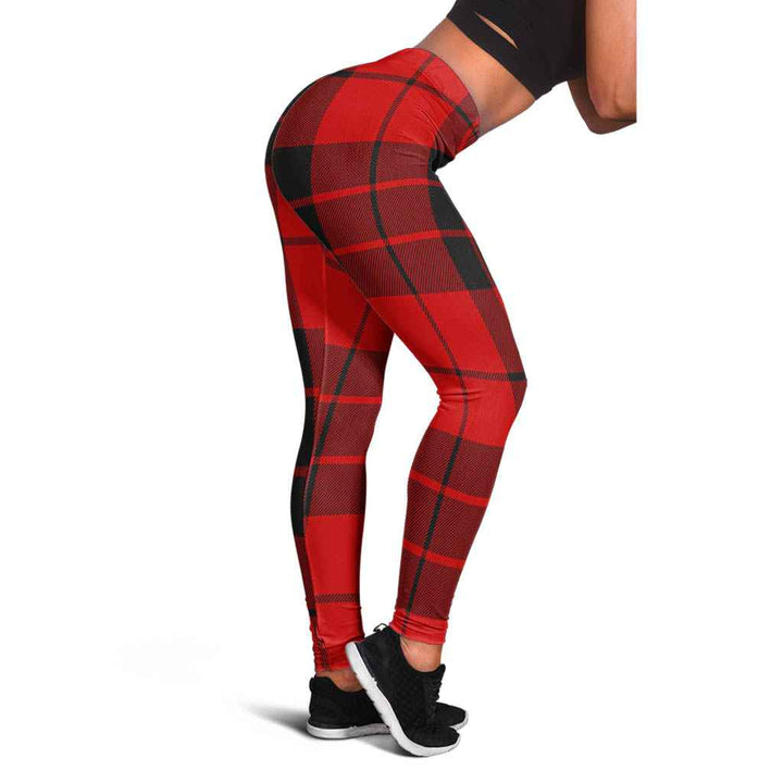 Scottish MacLeod of Raasay Clan Tartan Women Leggings Tartan Plaid 1