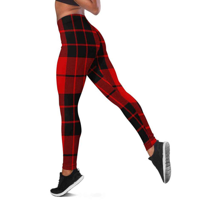 Scottish MacLeod of Raasay Clan Tartan Women Leggings Tartan Plaid 2