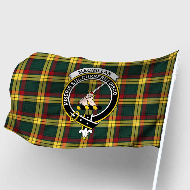 Scottish MacMillan Clan Crest Tartan Flag Parade Tartan Plaid 2