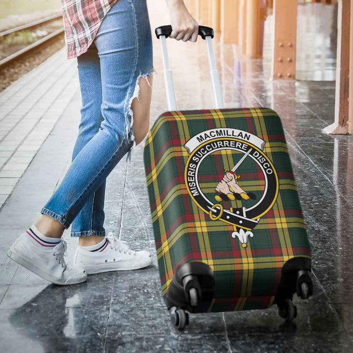 Scottish MacMillan Clan Crest Tartan Luggage Cover Tartan Plaid 3