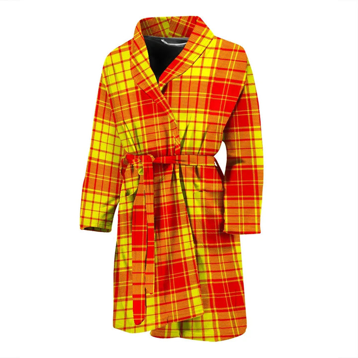 Scottish MacMillan Clan Tartan Bathrobe 1