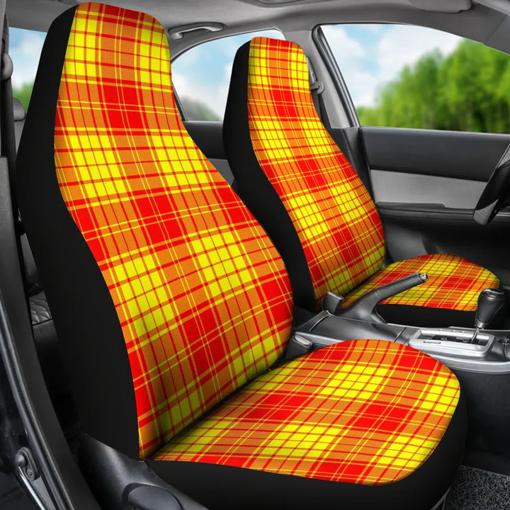 Scottish MacMillan Clan Tartan Car Seat Covers 3