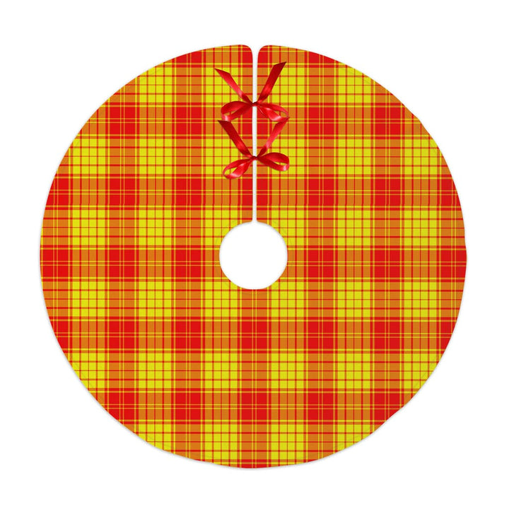 Scottish MacMillan Clan Tartan Christmas Tree Skirt No Tassels 1 Tartan Plaid