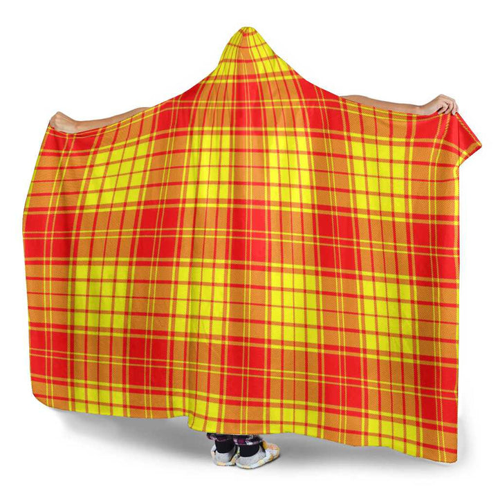 Scottish MacMillan Clan Tartan Hooded Blanket Tartan Plaid 3