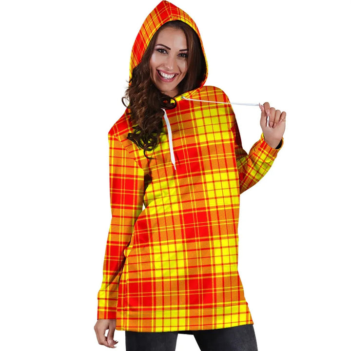 Scottish MacMillan Clan Tartan Hoodie Dress