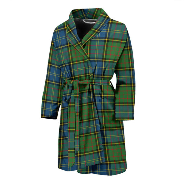 Scottish MacMillan Hunting Ancient Clan Tartan Bathrobe 2