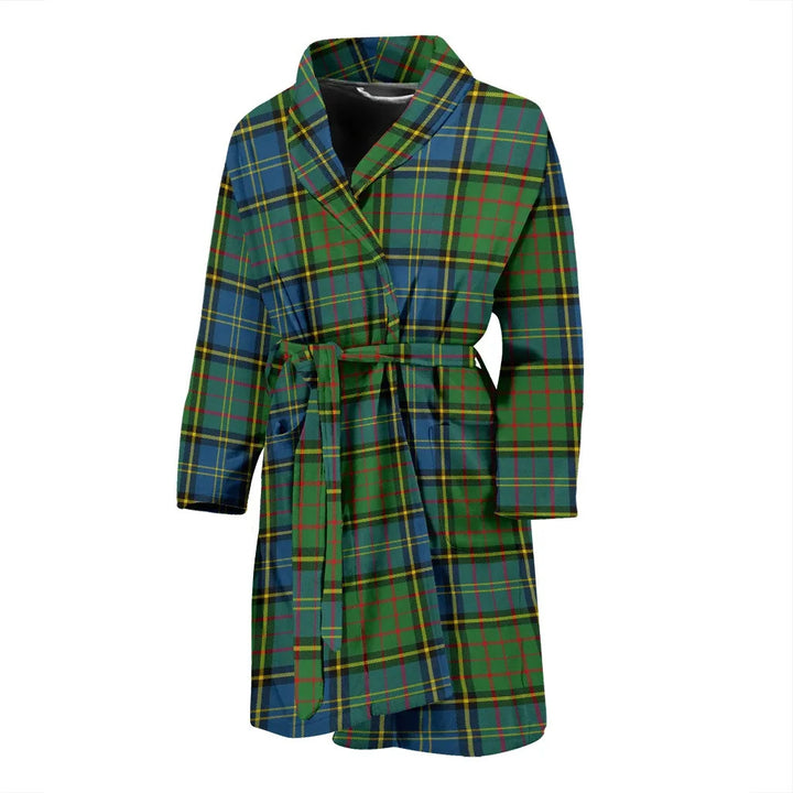 Scottish MacMillan Hunting Ancient Clan Tartan Bathrobe 1