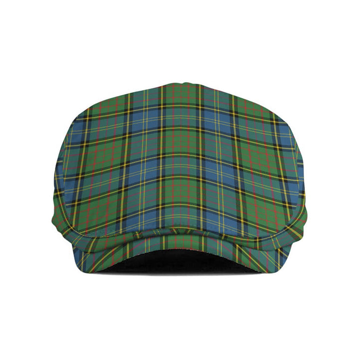 Scottish MacMillan Hunting Ancient Clan Tartan Flat Cap Tartan Plaid 1