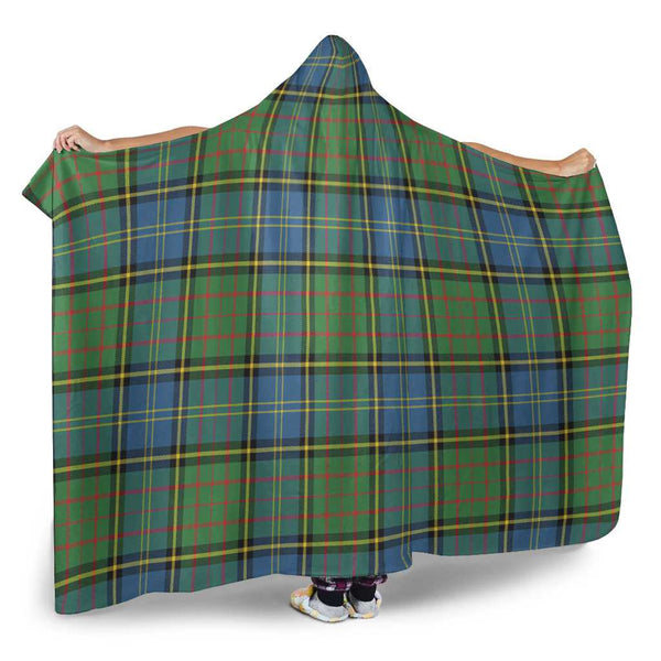Scottish MacMillan Hunting Ancient Clan Tartan Hooded Blanket Tartan Plaid 2