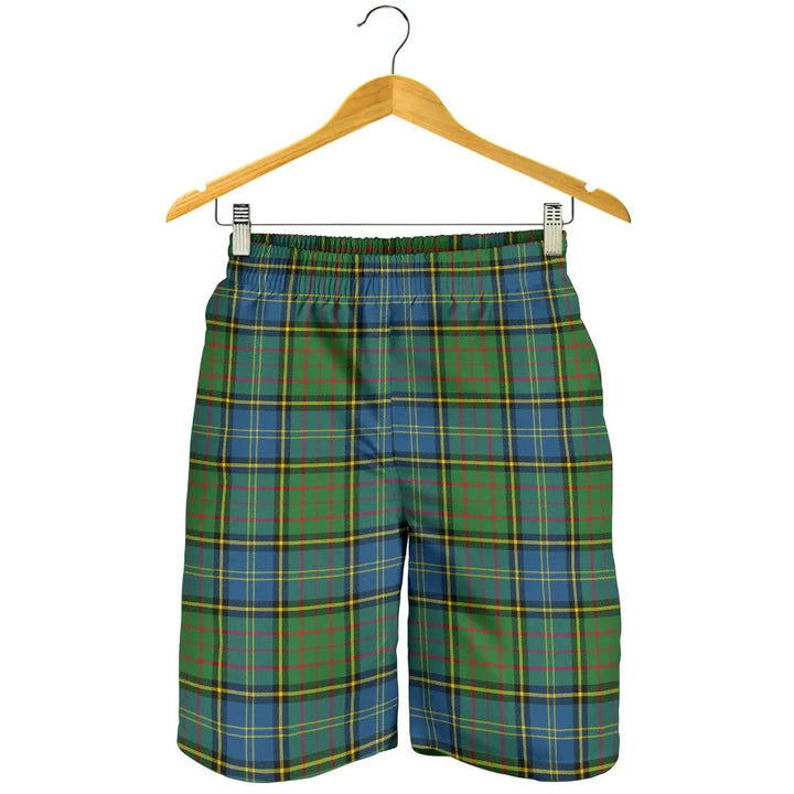 Scottish MacMillan Hunting Ancient Clan Tartan Men's Shorts