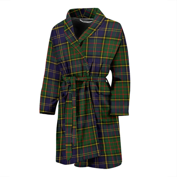 Scottish MacMillan Hunting Modern Clan Tartan Bathrobe 2