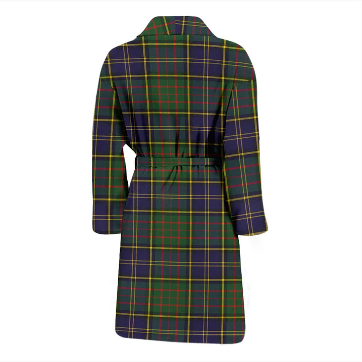 Scottish MacMillan Hunting Modern Clan Tartan Bathrobe 2