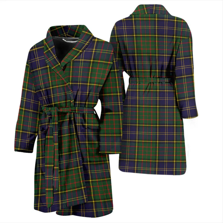Scottish MacMillan Hunting Modern Clan Tartan Bathrobe 3