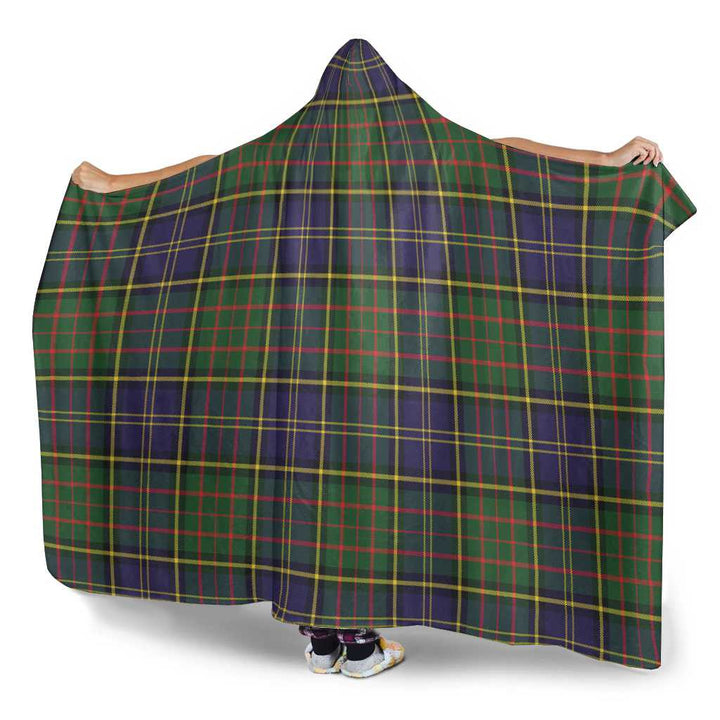 Scottish MacMillan Hunting Modern Clan Tartan Hooded Blanket Tartan Plaid 3