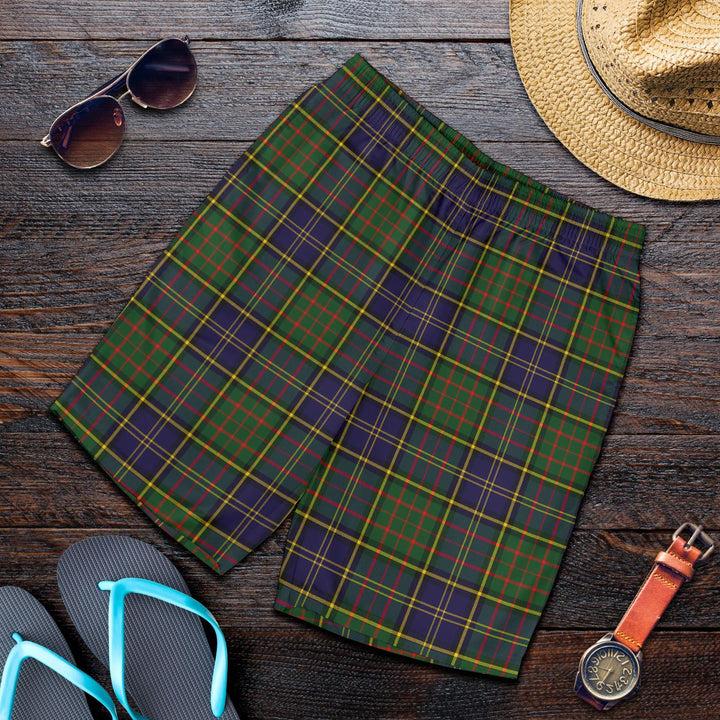 Scottish MacMillan Hunting Modern Clan Tartan Men's Shorts
