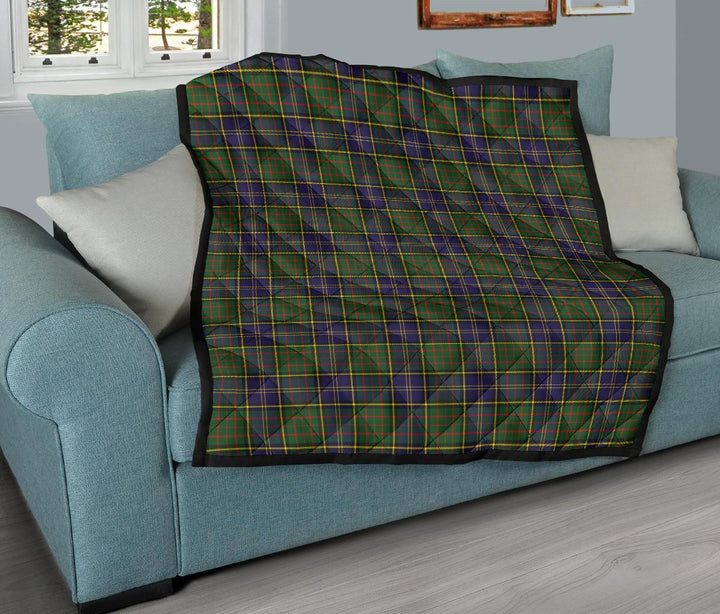 Scottish MacMillan Hunting Modern Clan Tartan Quilt Tartan Plaid 11