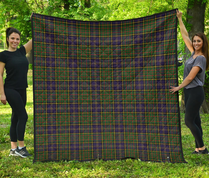 Scottish MacMillan Hunting Modern Clan Tartan Quilt Tartan Plaid 1