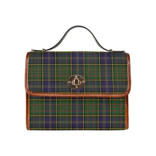 Scottish MacMillan Hunting Modern Clan Tartan Waterproof Canvas Bag Tartan Plaid 1