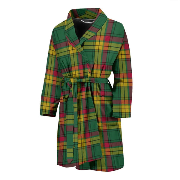 Scottish MacMillan Old Ancient Clan Tartan Bathrobe 2
