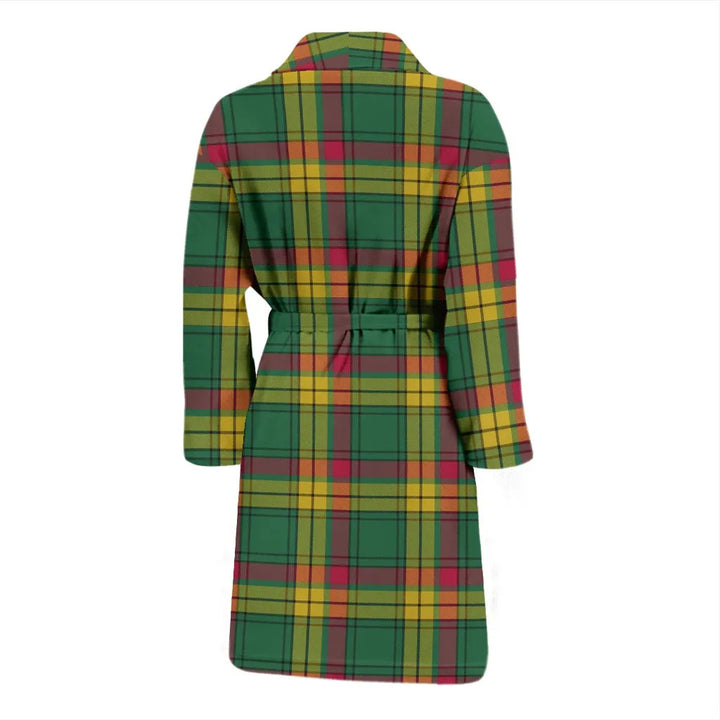 Scottish MacMillan Old Ancient Clan Tartan Bathrobe 2