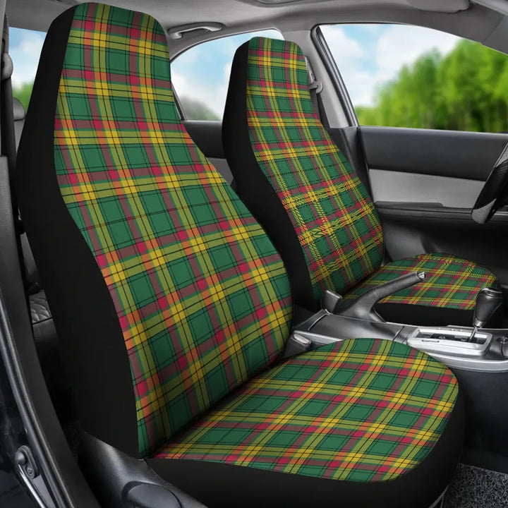Scottish MacMillan Old Ancient Clan Tartan Car Seat Covers 3
