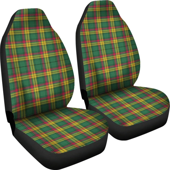 Scottish MacMillan Old Ancient Clan Tartan Car Seat Covers 4