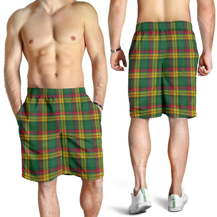 Scottish MacMillan Old Ancient Clan Tartan Men's Shorts