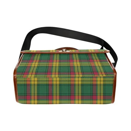 Scottish MacMillan Old Ancient Clan Tartan Waterproof Canvas Bag Tartan Plaid 5