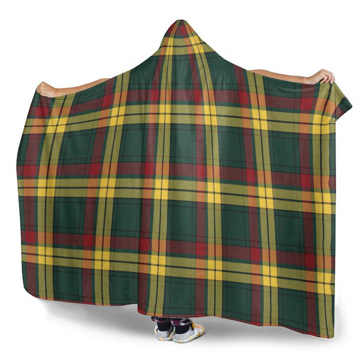 Scottish MacMillan Old Modern Clan Tartan Hooded Blanket Tartan Plaid 3