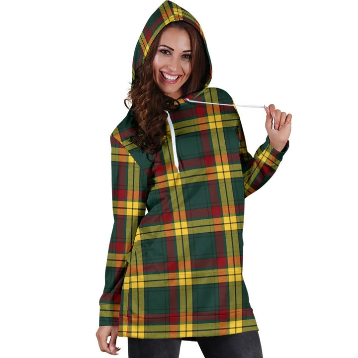 Scottish MacMillan Old Modern Clan Tartan Hoodie Dress