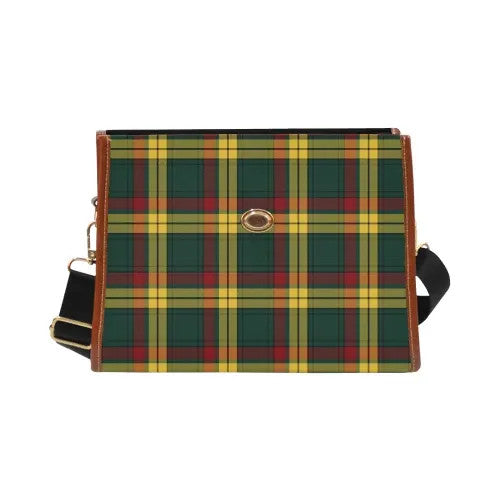 Scottish MacMillan Old Modern Clan Tartan Waterproof Canvas Bag Tartan Plaid 2