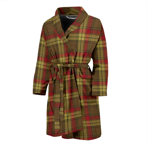 Scottish MacMillan Old Weathered Clan Tartan Bathrobe 2