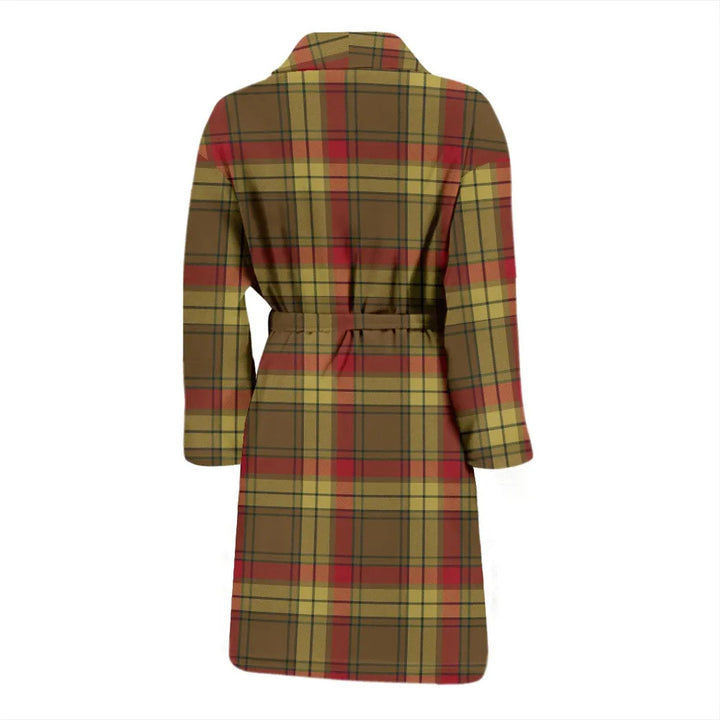 Scottish MacMillan Old Weathered Clan Tartan Bathrobe 2