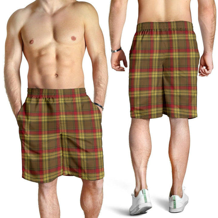 Scottish MacMillan Old Weathered Clan Tartan Men's Shorts