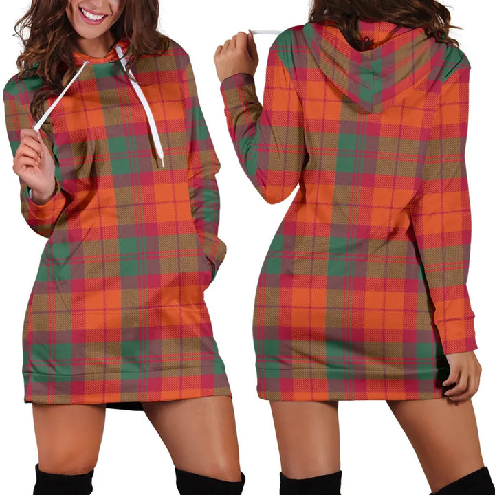 Scottish MacNab Ancient Clan Tartan Hoodie Dress