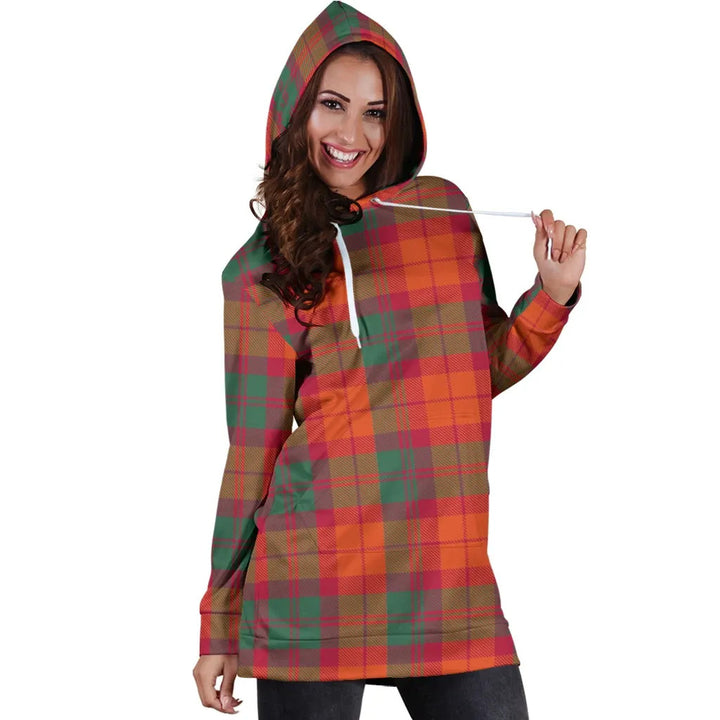 Scottish MacNab Ancient Clan Tartan Hoodie Dress
