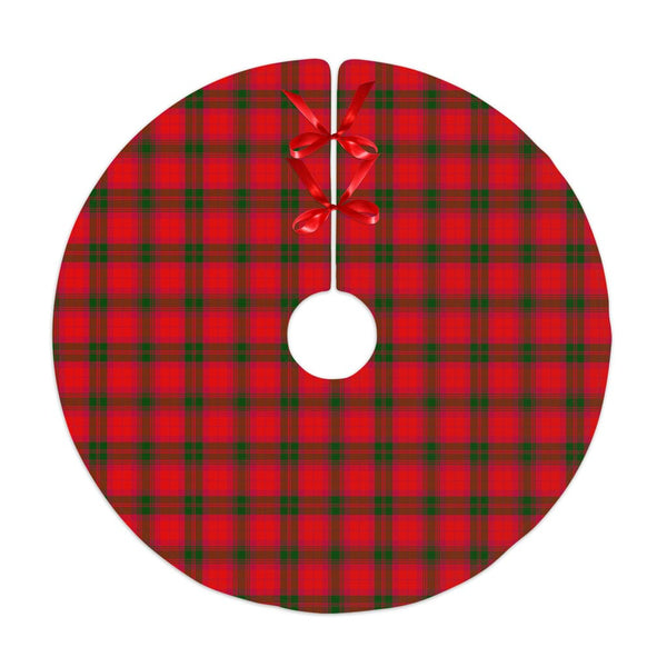 Scottish MacNab Modern Clan Tartan Christmas Tree Skirt No Tassels 1 Tartan Plaid