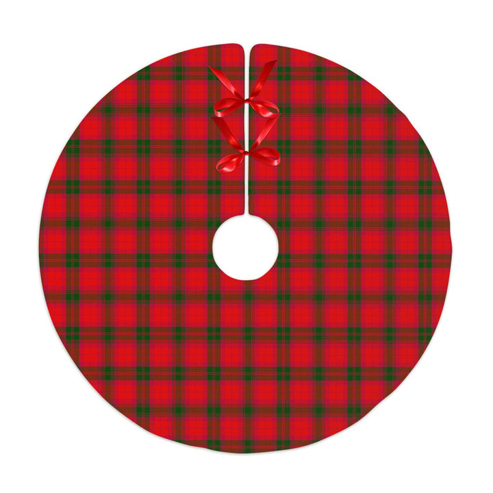 Scottish MacNab Modern Clan Tartan Christmas Tree Skirt No Tassels 1 Tartan Plaid