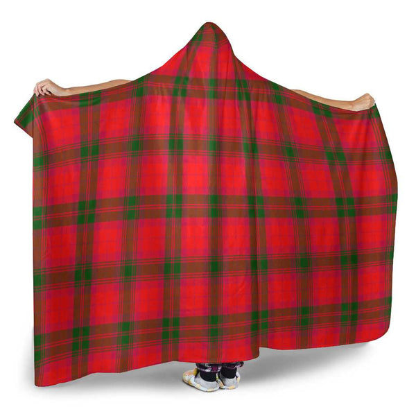 Scottish MacNab Modern Clan Tartan Hooded Blanket Tartan Plaid 2
